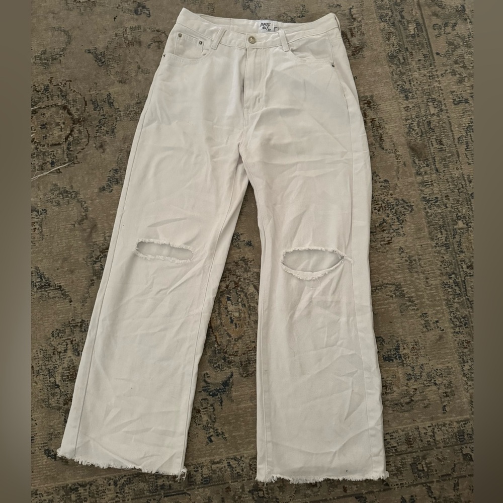 White Princess Polly Jeans